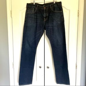 Scotch & Soda Men’s Ralston Classic Regular Slim Fit Blue Jeans